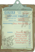 Airplane Manifest